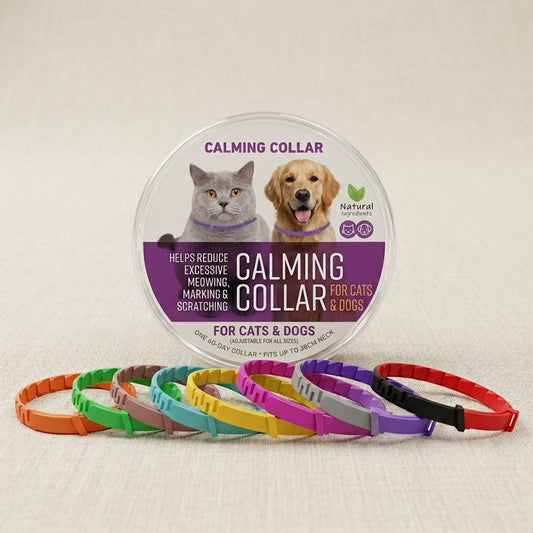 Collar Antipulgas y Antigarrapatas  8 Meses de Protección Natural 🏷️¡No te pierdas el 50% de descuento!