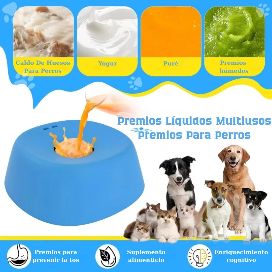 Juguete de Bola para Lamer, Lick Bowl para Perros, Cuenco Antideslizante para Lick, Cuenco para Lamer para Mascotas, Juguete para Lamer Perros, para Yogur, Caldo y Puré, Enriquecimiento y Alimentación - Dostawa365™