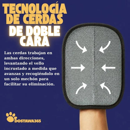 Manopla Quitapelos Reutilizable para Mascotas — Electrostático y Reutilizable - Dostawa365™
