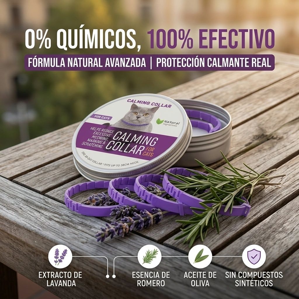 Collar Antipulgas y Antigarrapatas  8 Meses de Protección Natural 🏷️¡No te pierdas el 50% de descuento!